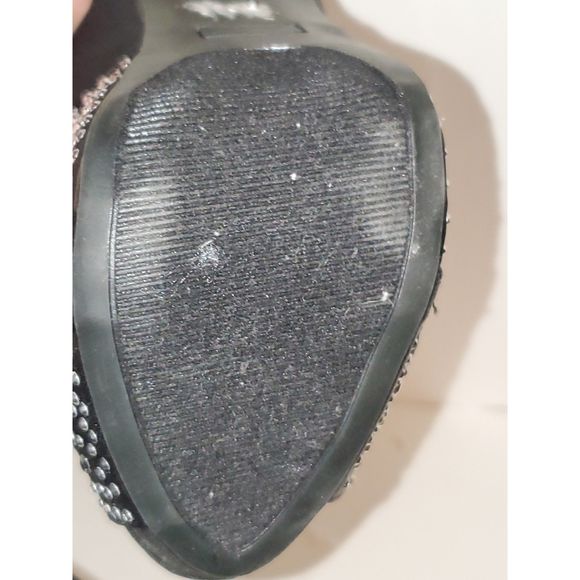 Deb Women's Shoes Stiletto Heels Bling Formal Party Platform Size 9 - Picture 9 of 12